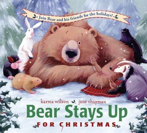 Hardcover Bear Stays Up for Christmas Book